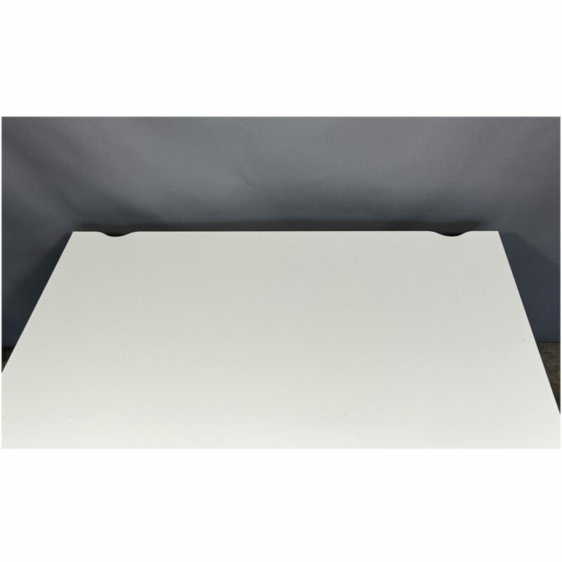 Bench Style Desk and Pedestal White 11336