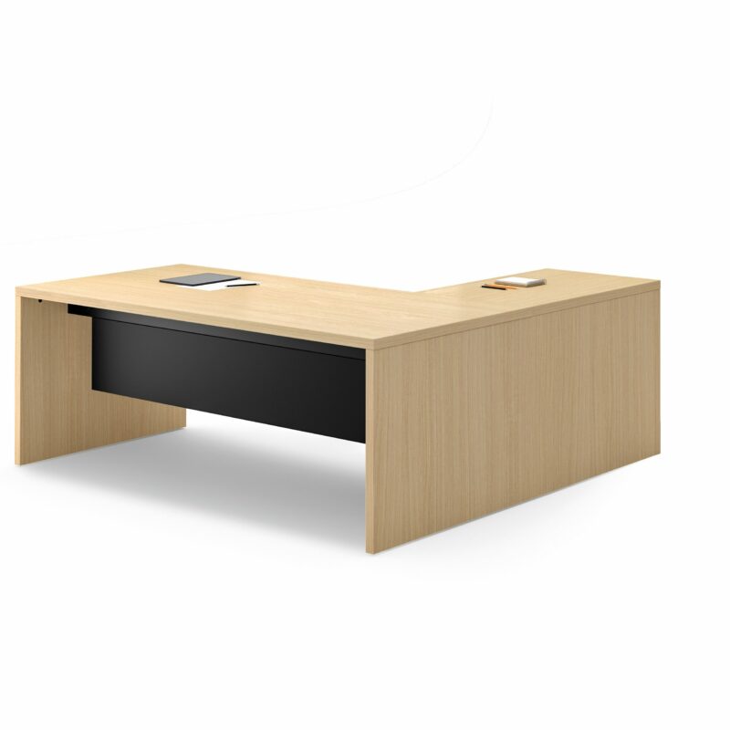 Sile Straight Desk With Return