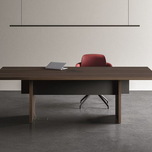 Sile Meeting Table with Top Access