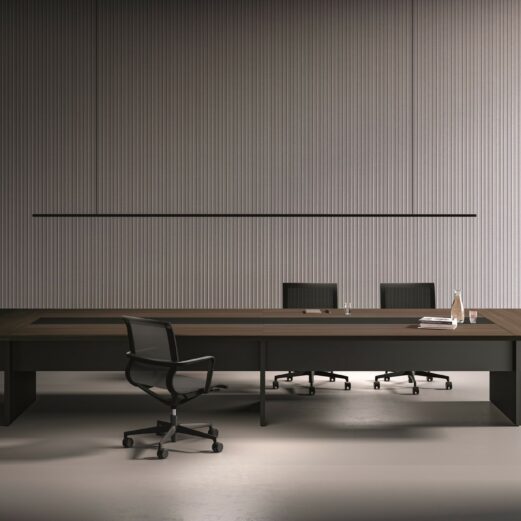 Sile Meeting Table with Central Insert
