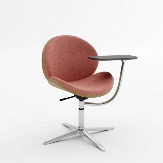 Harbour Wood Swivel Chair
